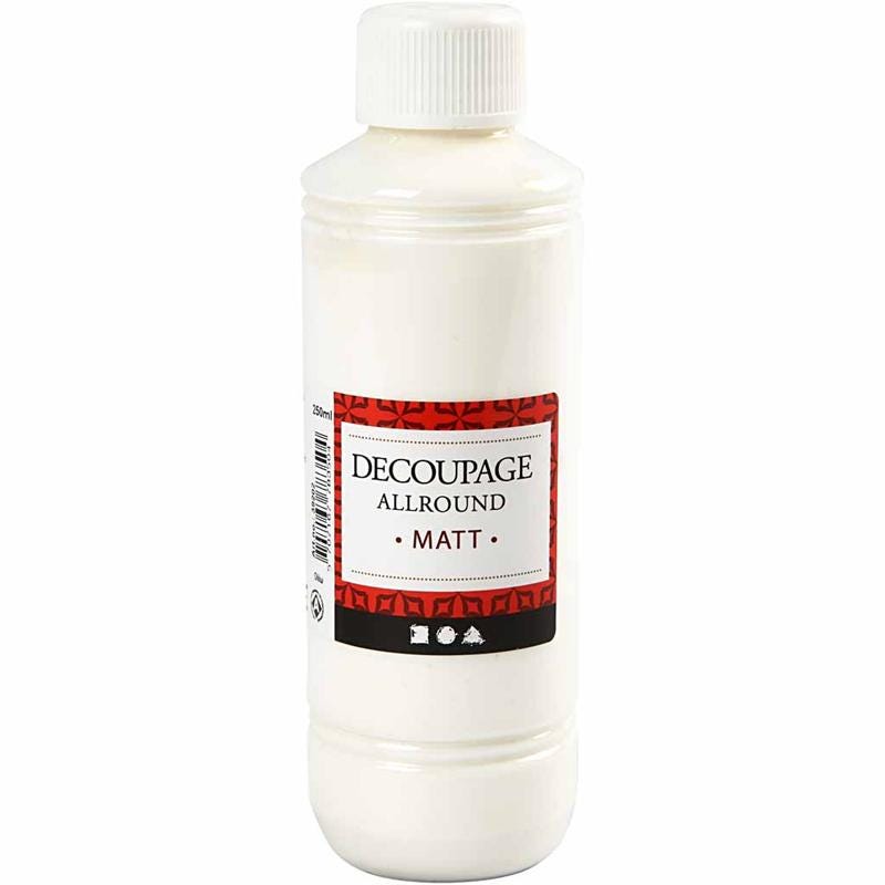 Decoupagelakk Matt 250 ml