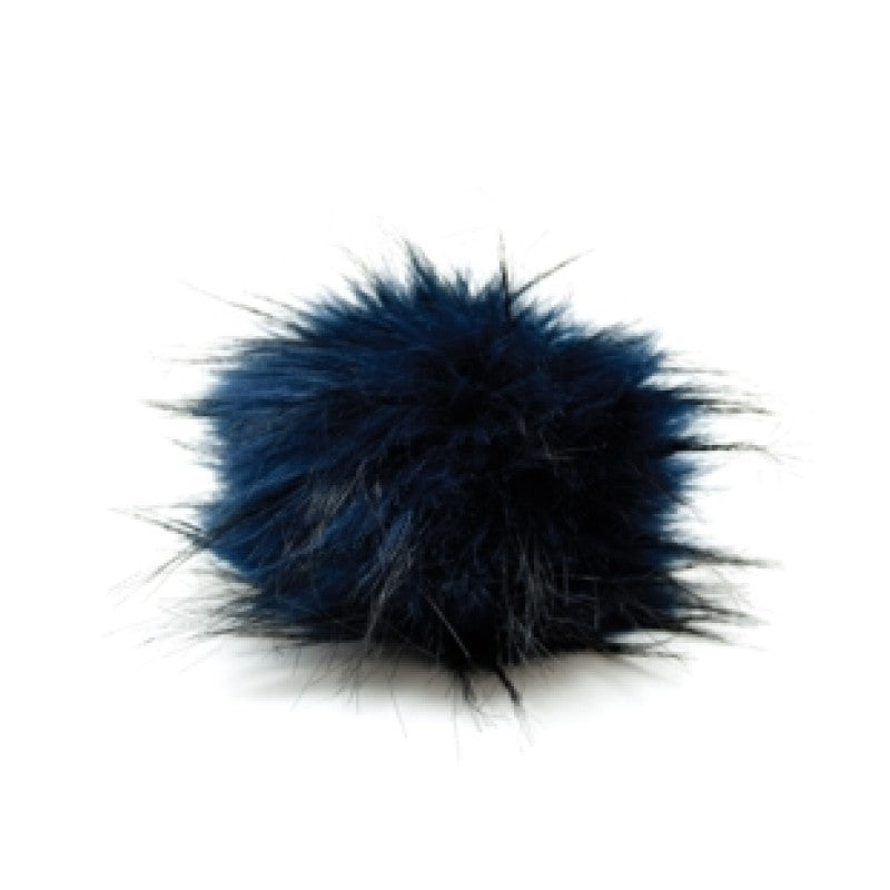 Dusk 11 cm Blå med svarte tupper med trykknapp