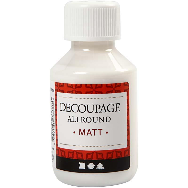 Decoupagelakk Matt 100 ml