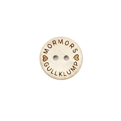 KN328 Knapp 18 mm Mormors Gullklump